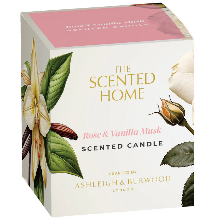 Rose & Vanilla Musk Candle