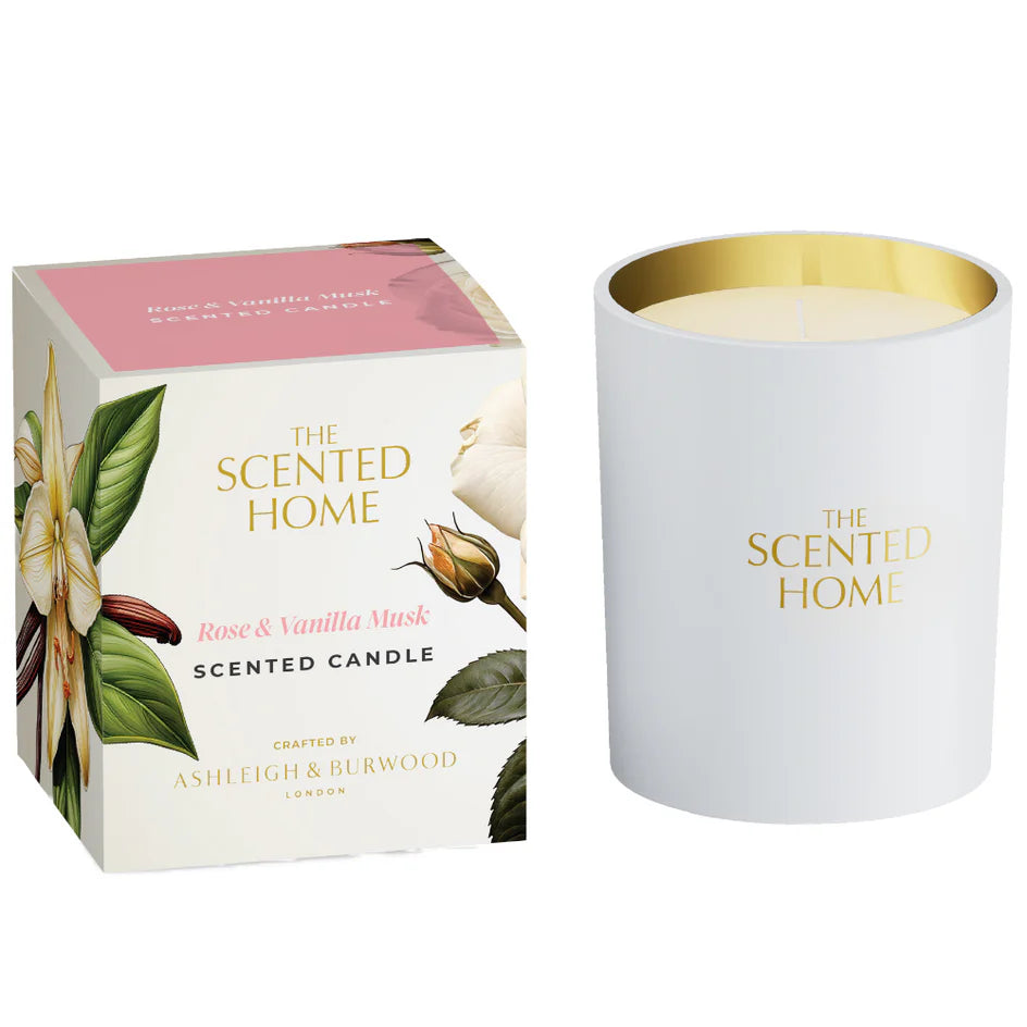 Rose & Vanilla Musk Candle