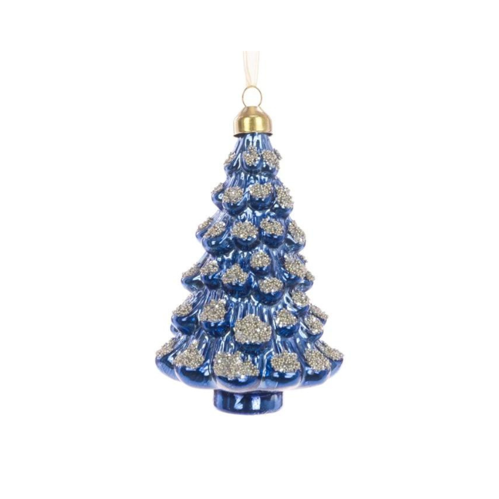 Glass Tree Hanger, 12cm