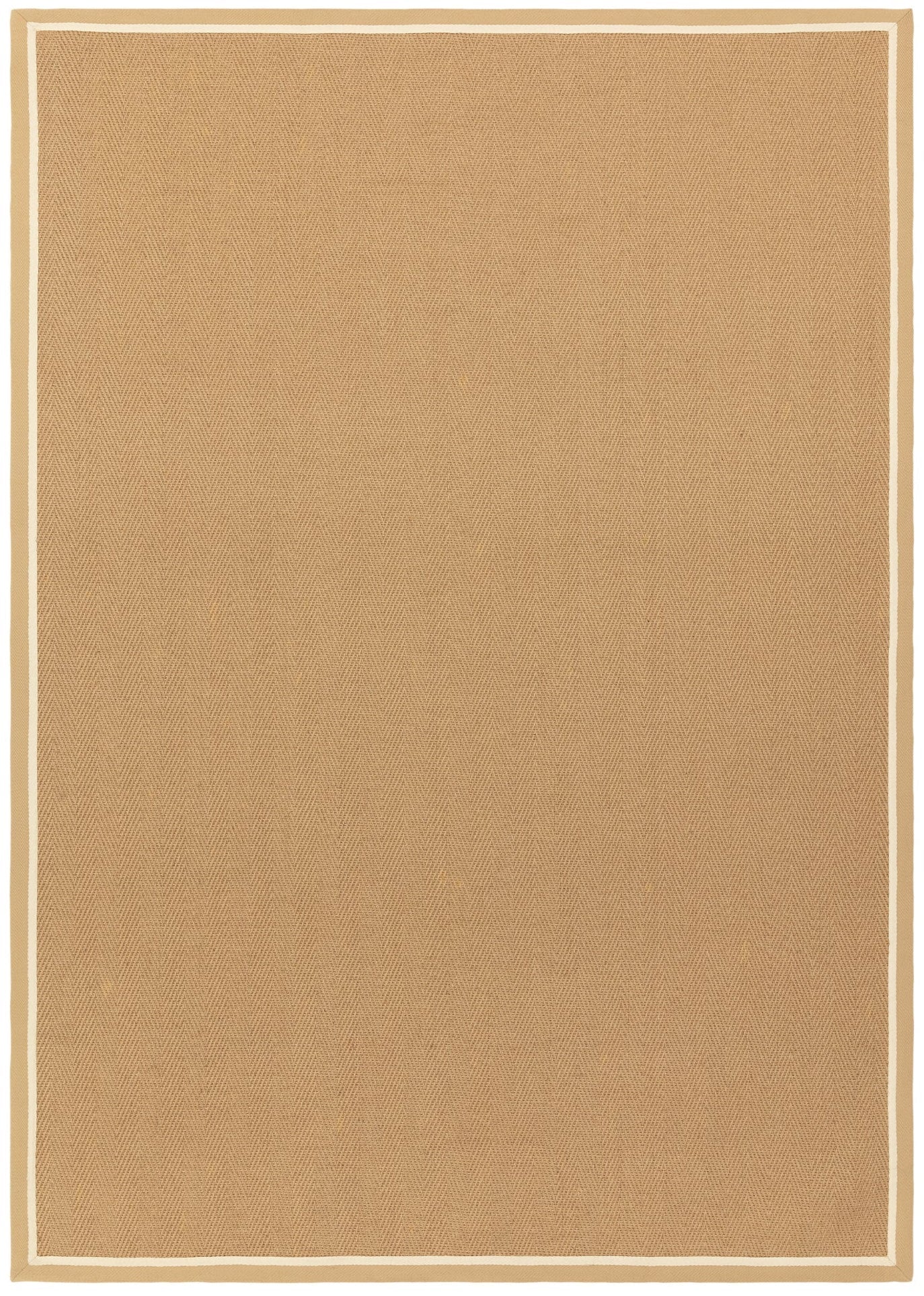 Bordo Herringbone Linen Cream, 160x230cm