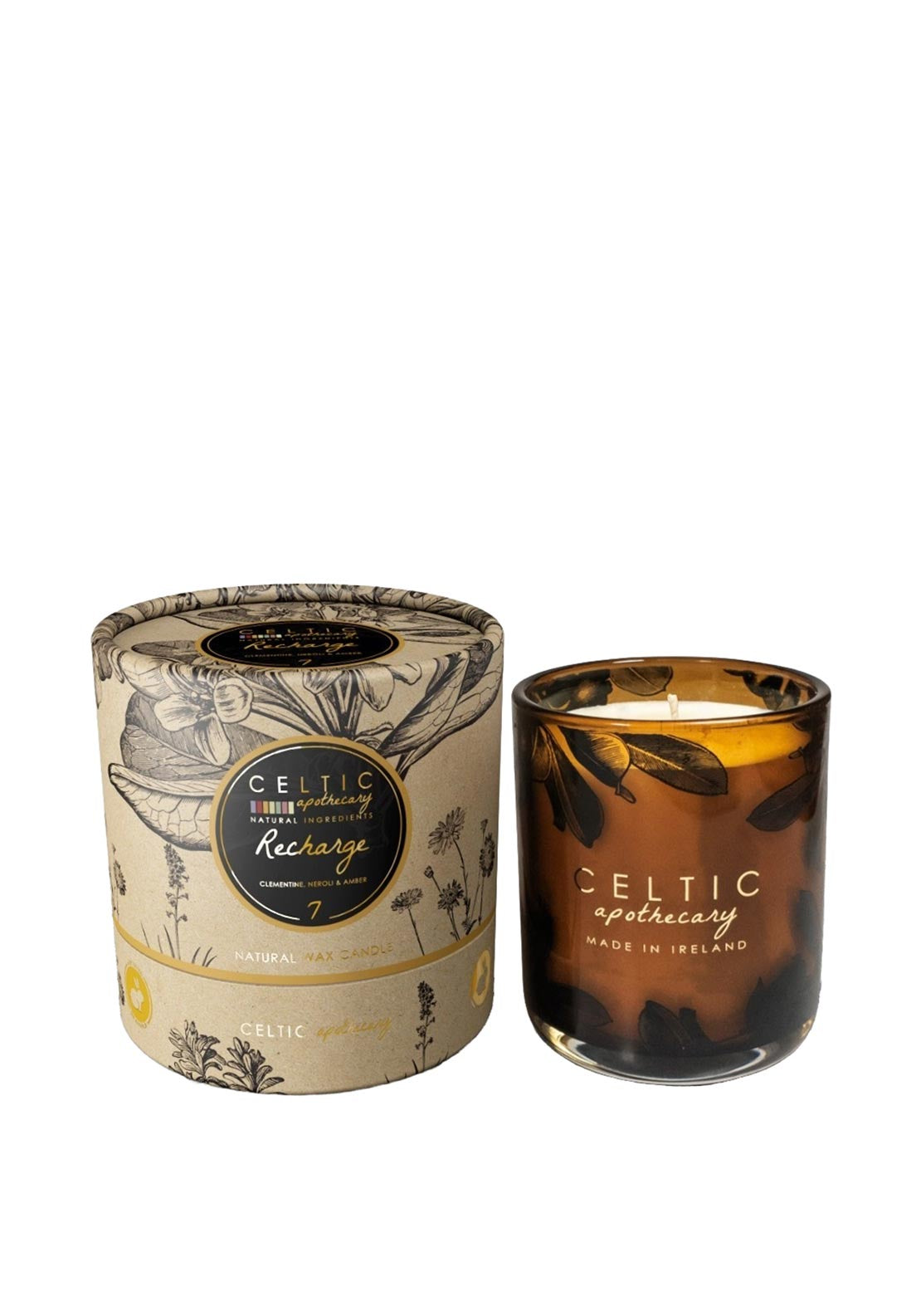 Organic Relax Tumbler Candle