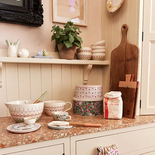 Painted Table Ceramic Mixing Bowl 23cm