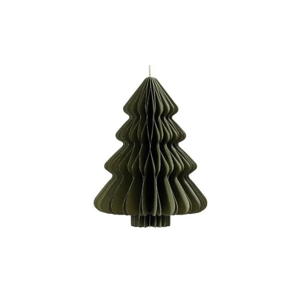 Christmas Tree Paper Decoration, 15cm