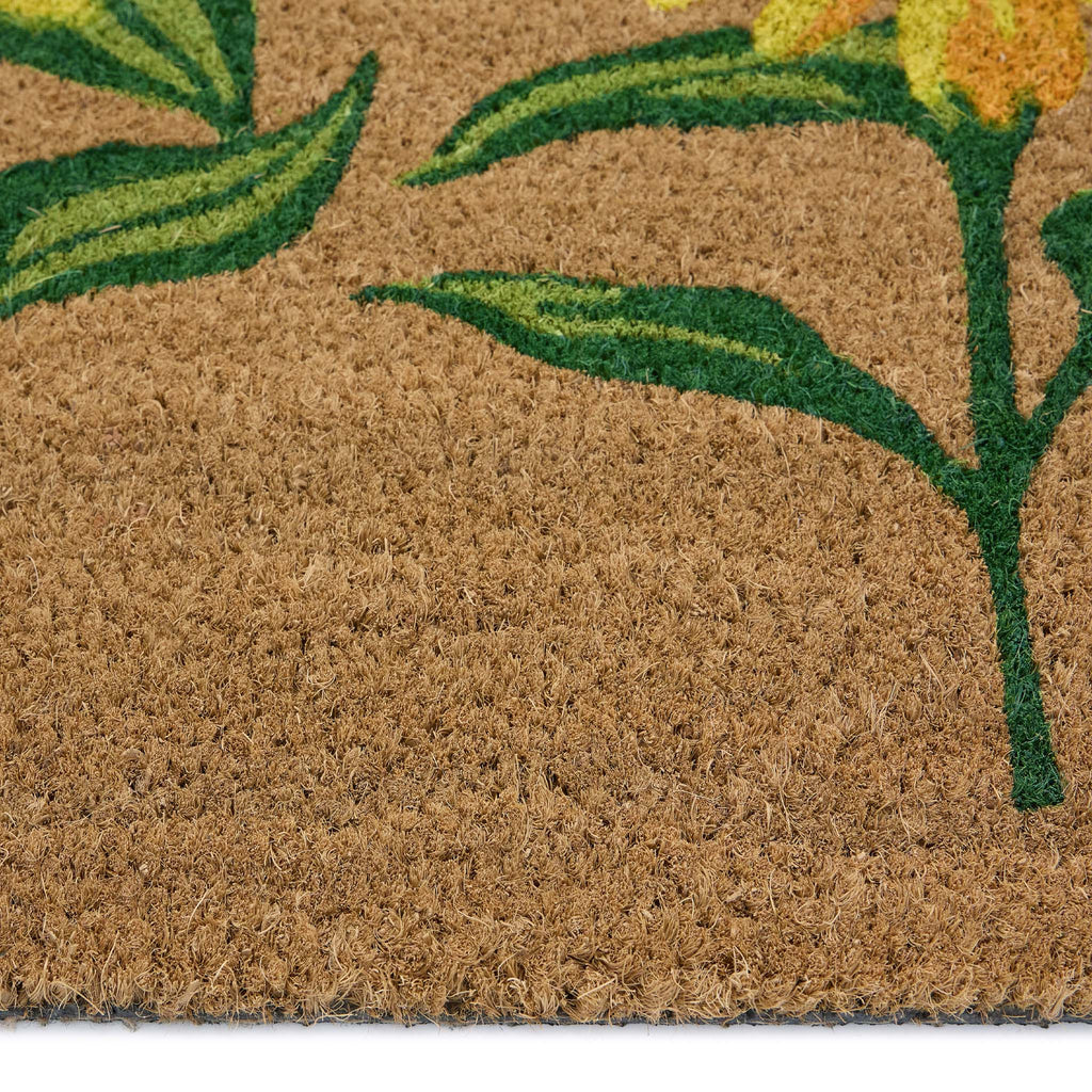 Multi Sunflowers Coir Doormat