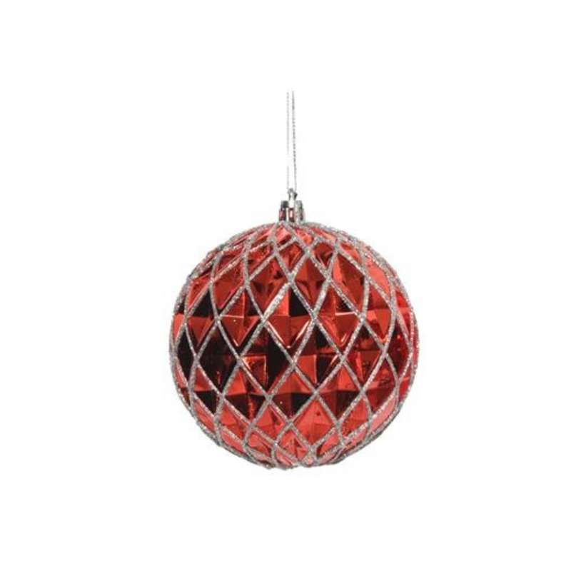 Red Shiny Shatterproof Bauble