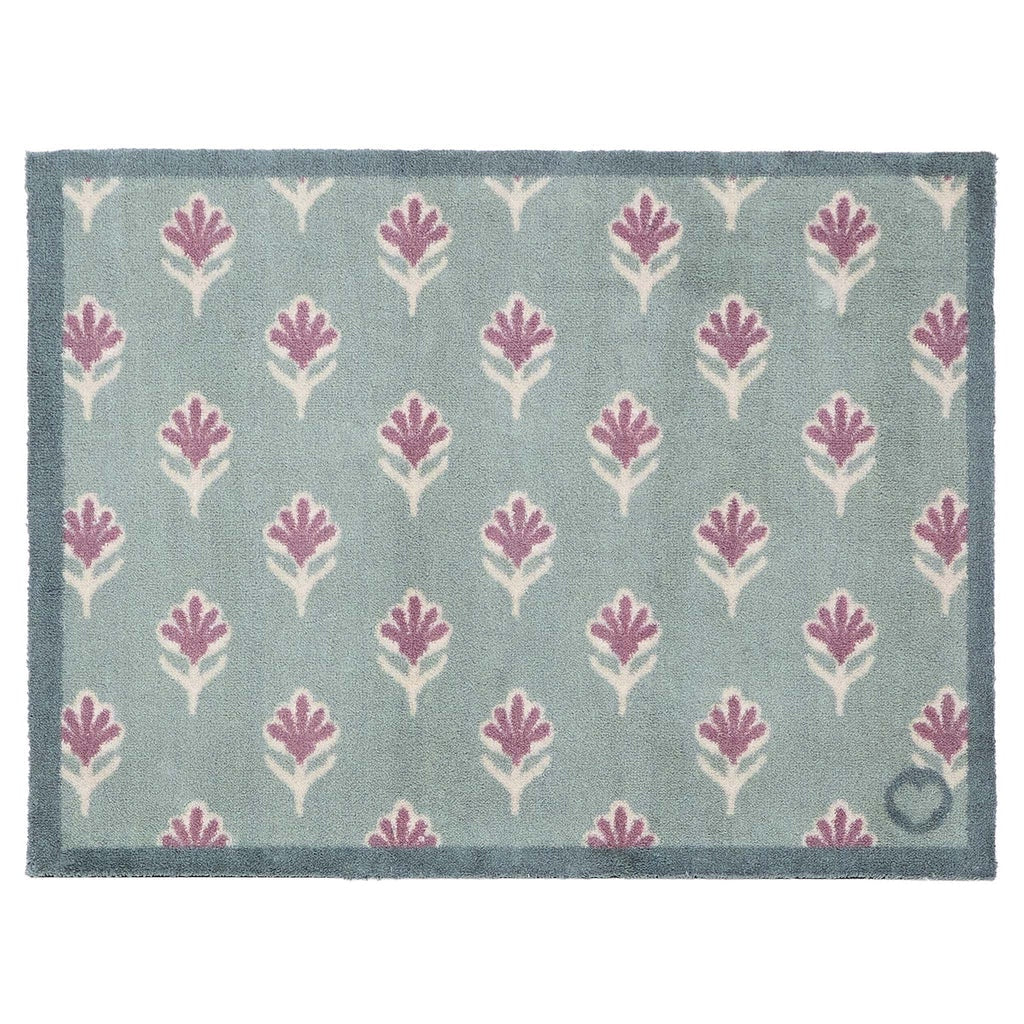 Ditsy Floral Green Doormat