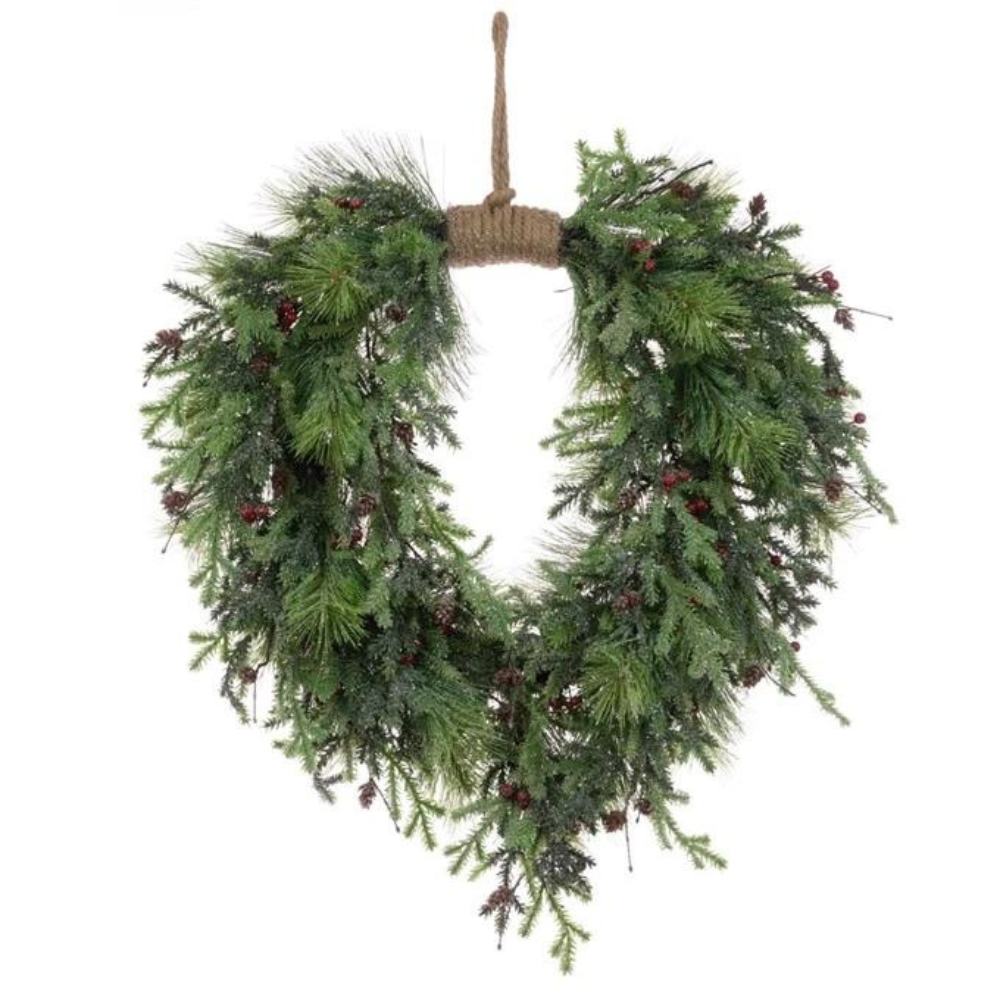 Eden Jute Wreath, 71cm