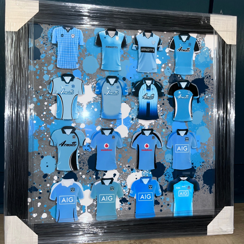 Dublin GAA Framed Jersey Print