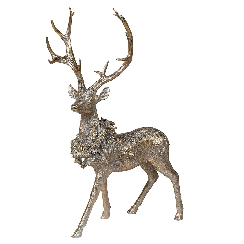 Gold Standing Deer