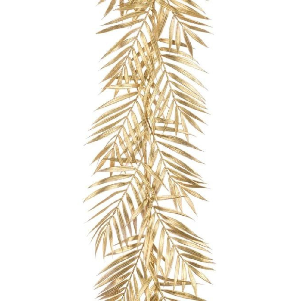 Metallic Gold Fern Garland, 180cm