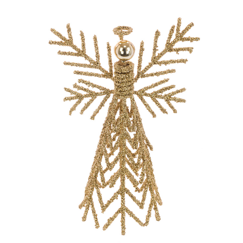Gold Wire Angel Tree Topper