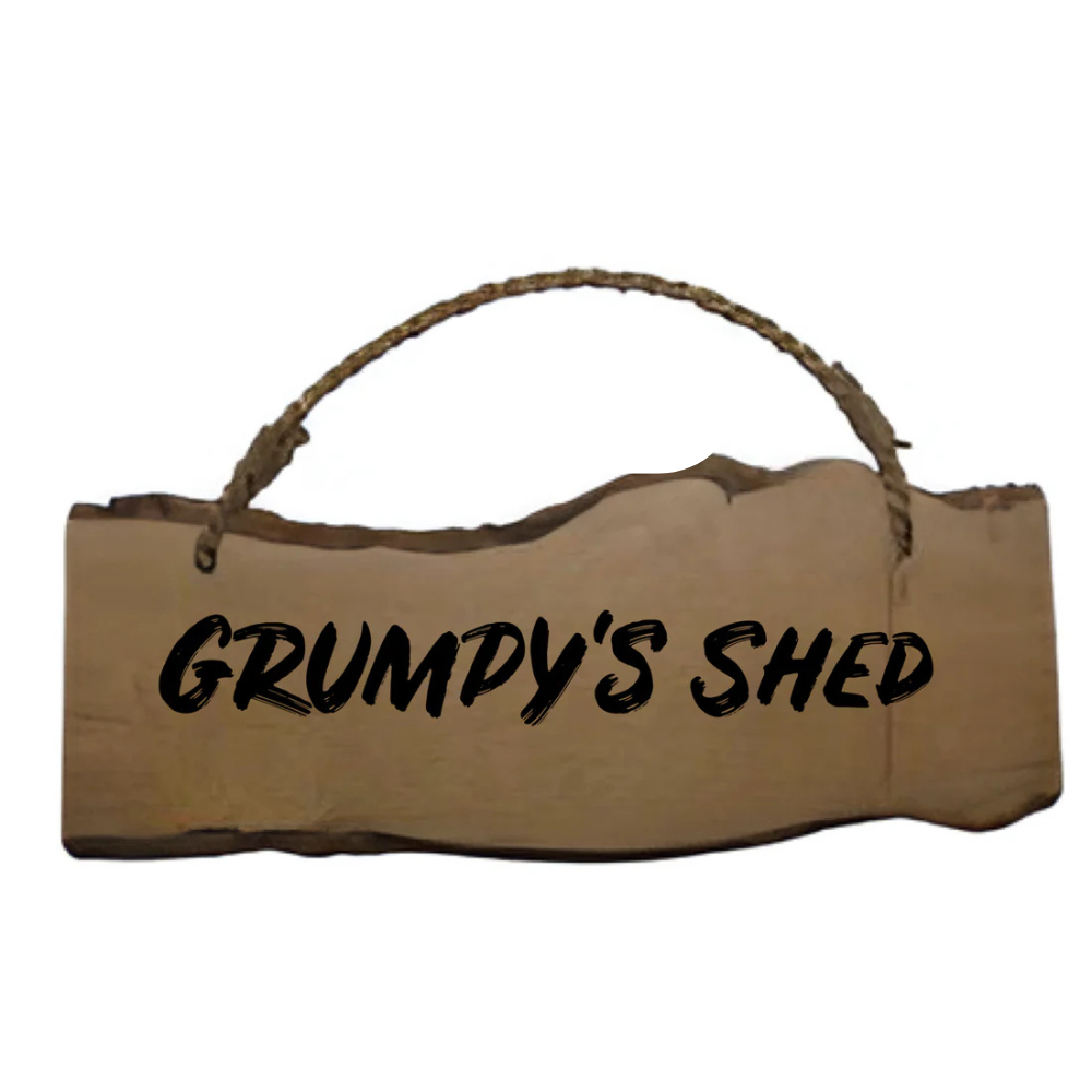 Grumpys Shed Plaque