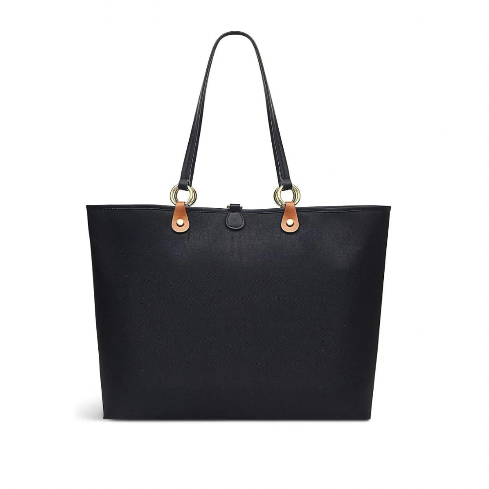 London Addison Gardens Responsible - Medium Open Top Tote Bag - Black