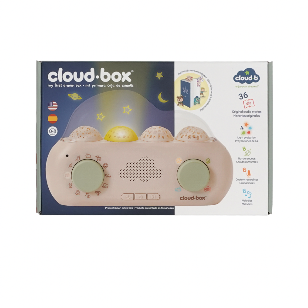 Cloud B CloudBox Story Telling Night Light Projector Soother