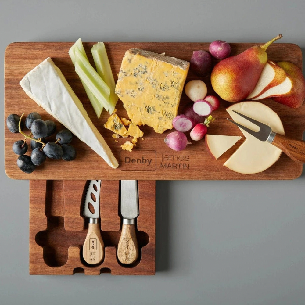 James Martin 4 Piece Cheese Board