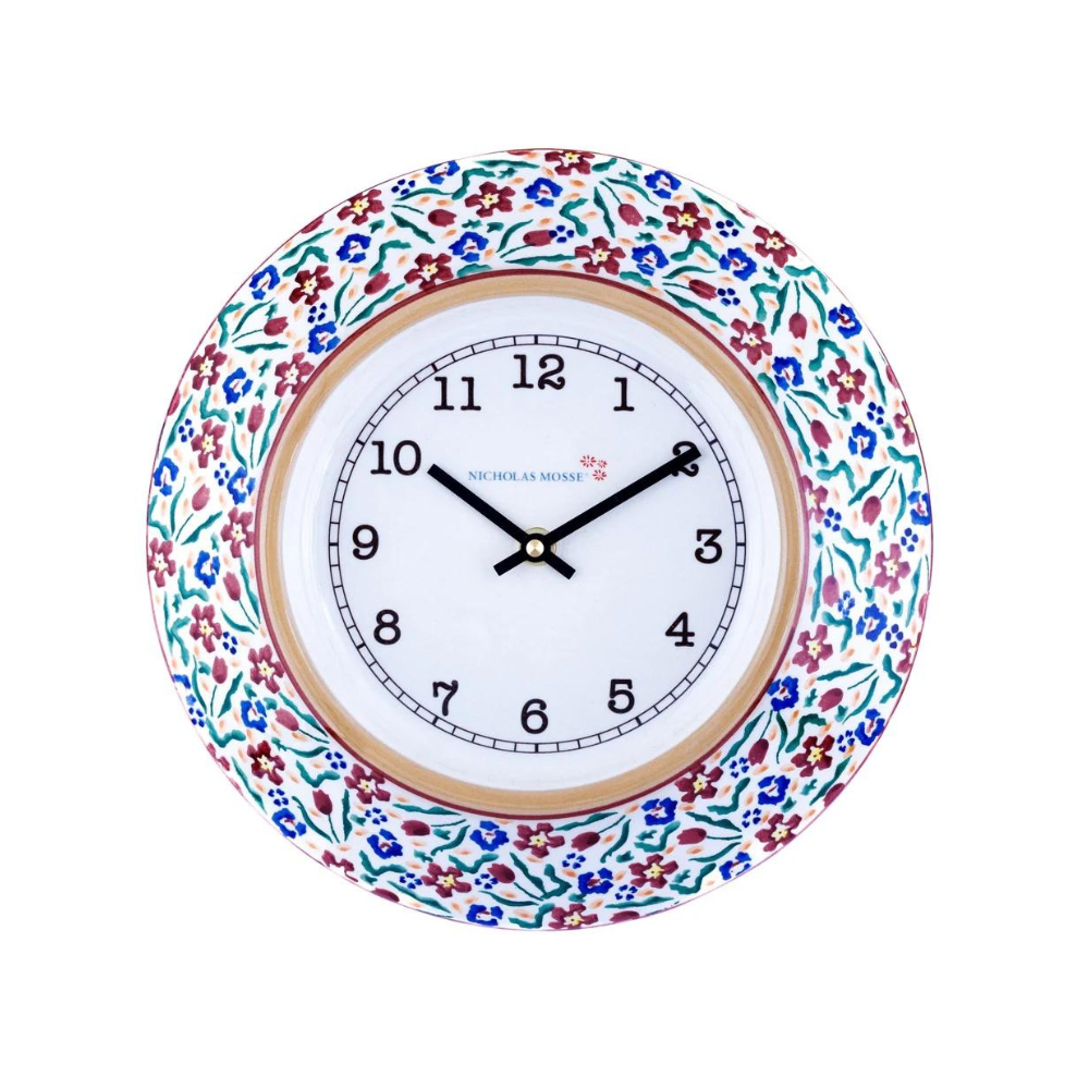 Wild Flower Meadow Clock