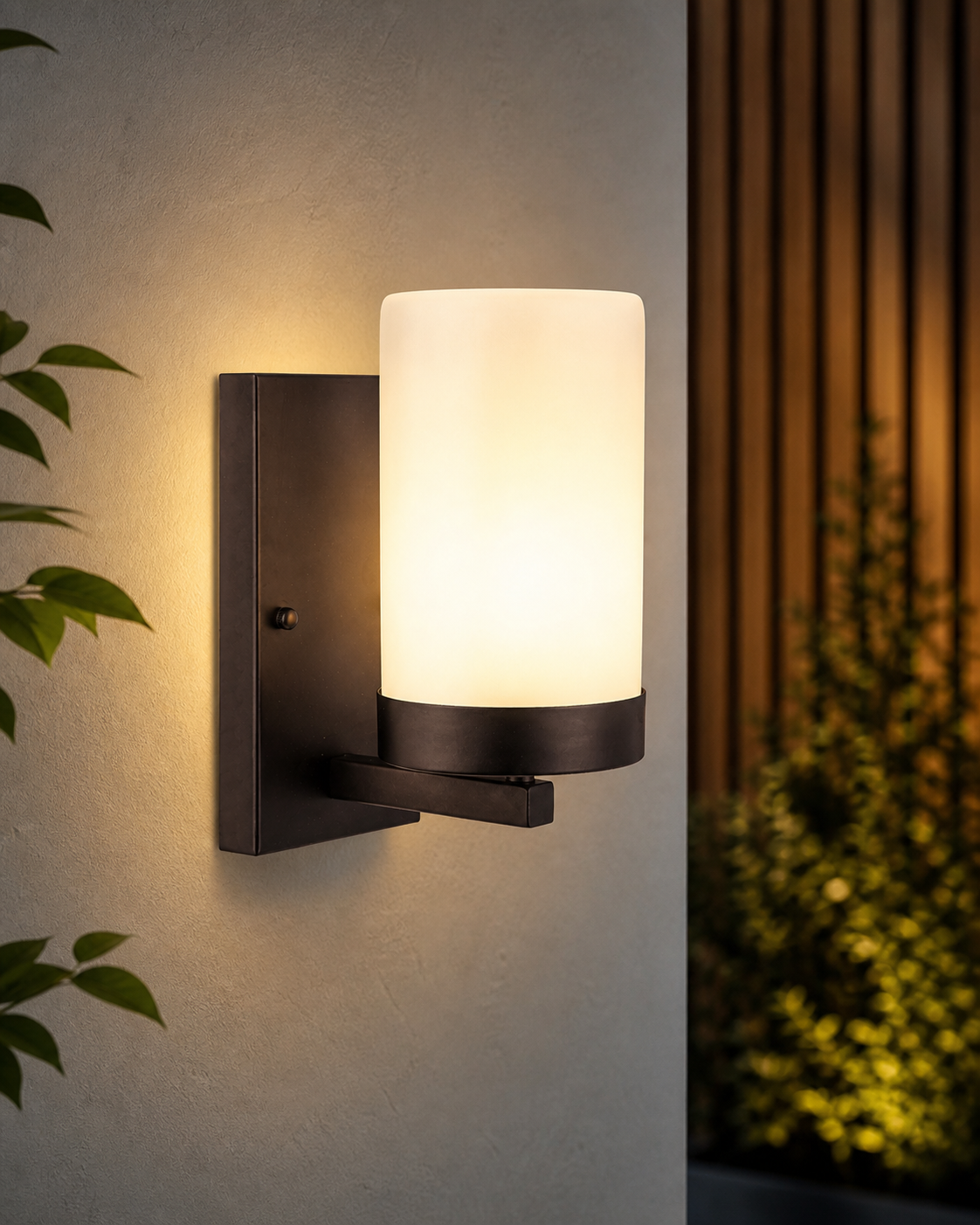 Rechargable Brown Wall Light