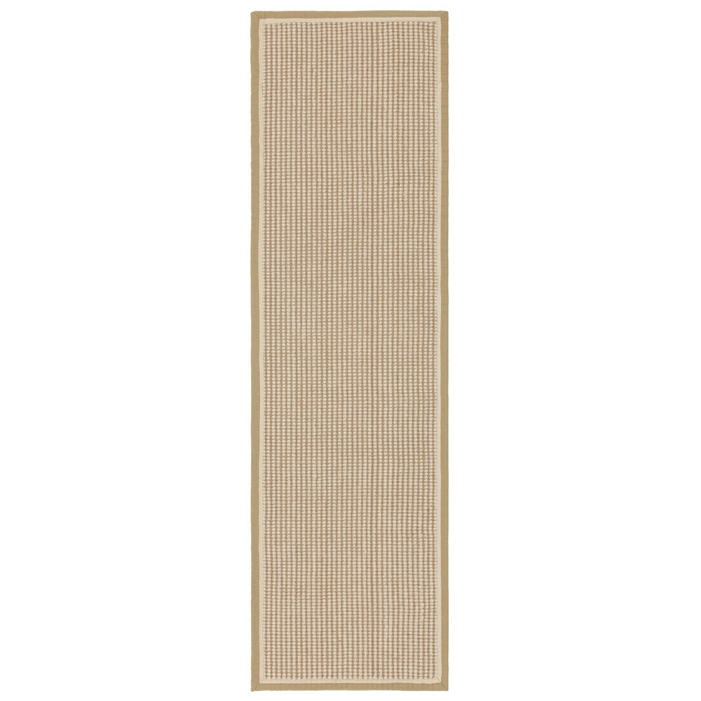 Korra Loop Linen Cream, 68x240cm