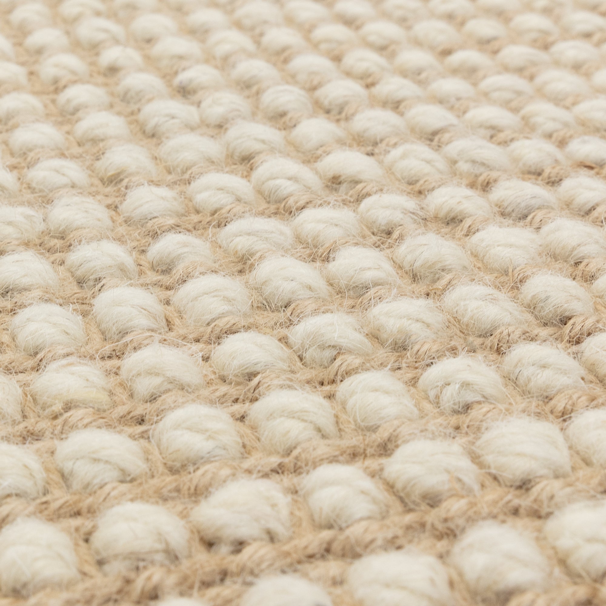Korra Loop Linen Cream, 68x240cm