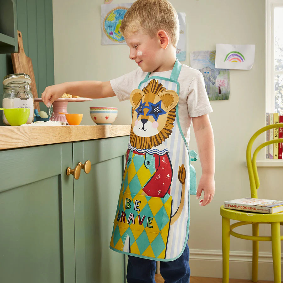 Leon Lion Kids Apron