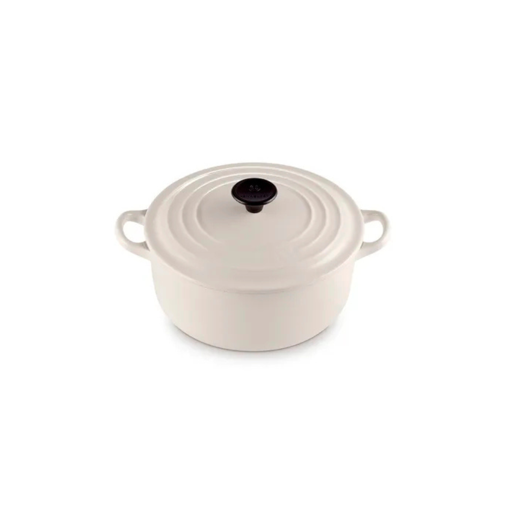 Le Creuset Round Casserole 26cm - Creme