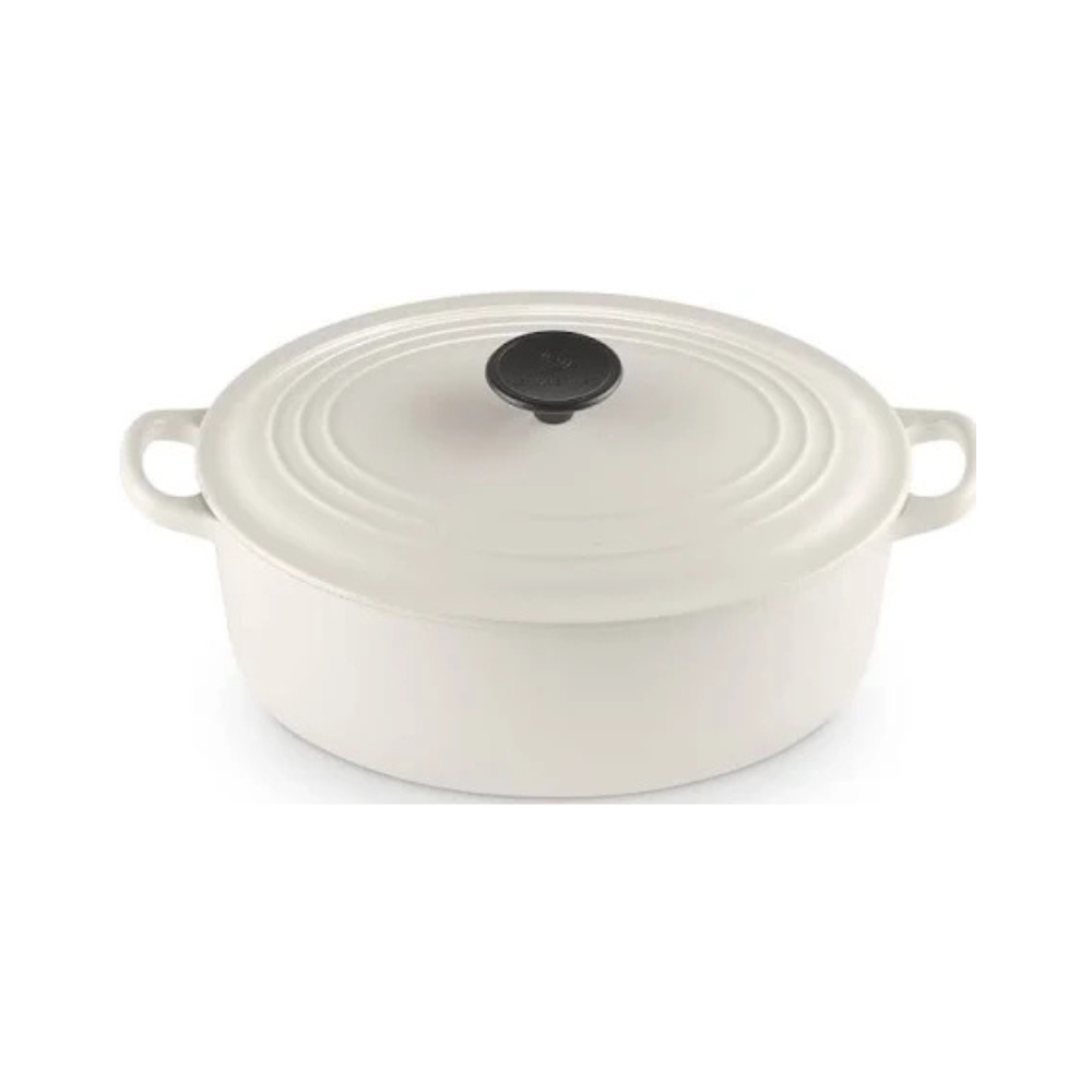 Le Creuset Oval Casserole 29cm - Creme