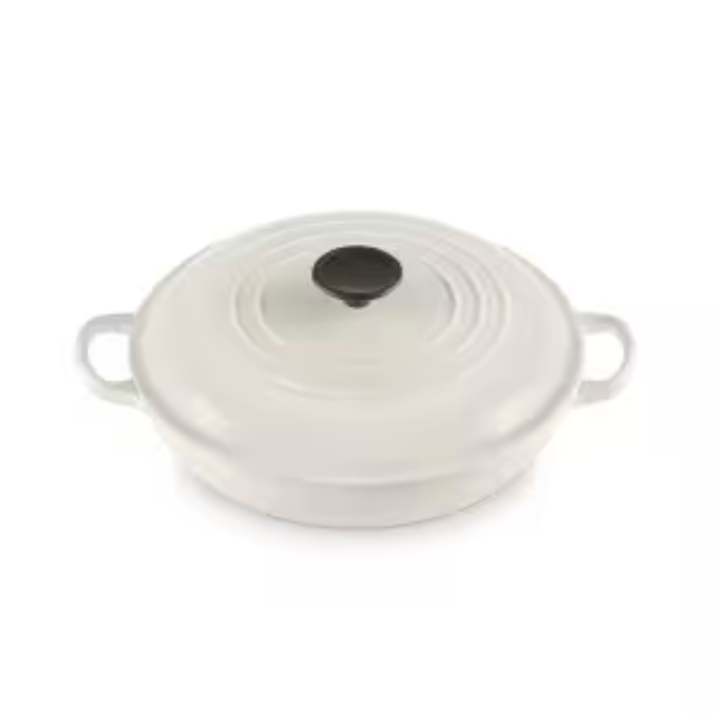 Le Creuset Shallow Casserole 26cm - Creme