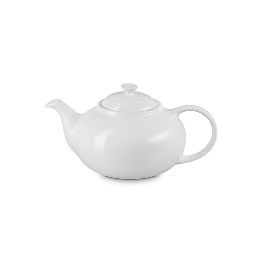 Stoneware Classic Teapot - White