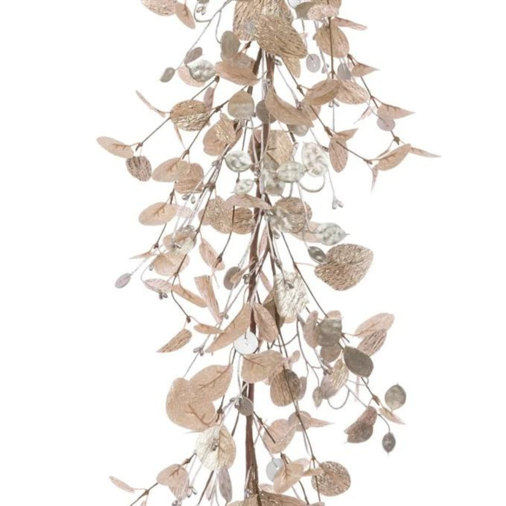 Metallic Eucalyptus Garland, 180cm