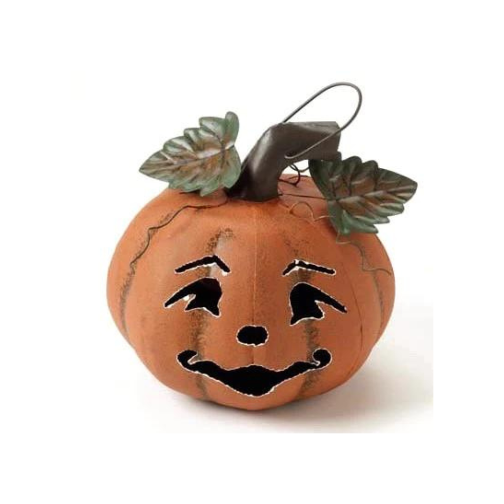 Metal Pumpkin Halloween Lantern