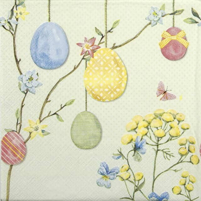 Hanging Eggs Napkin