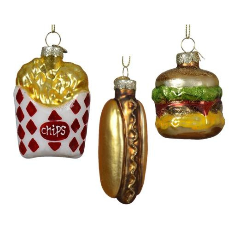 Food Assortment Christmas Decoration Set