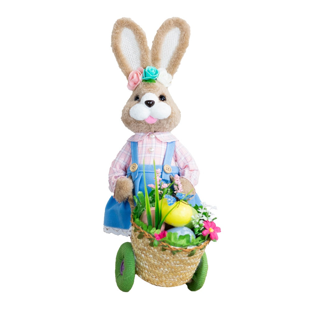 42cm Bunny With Cart, Girl