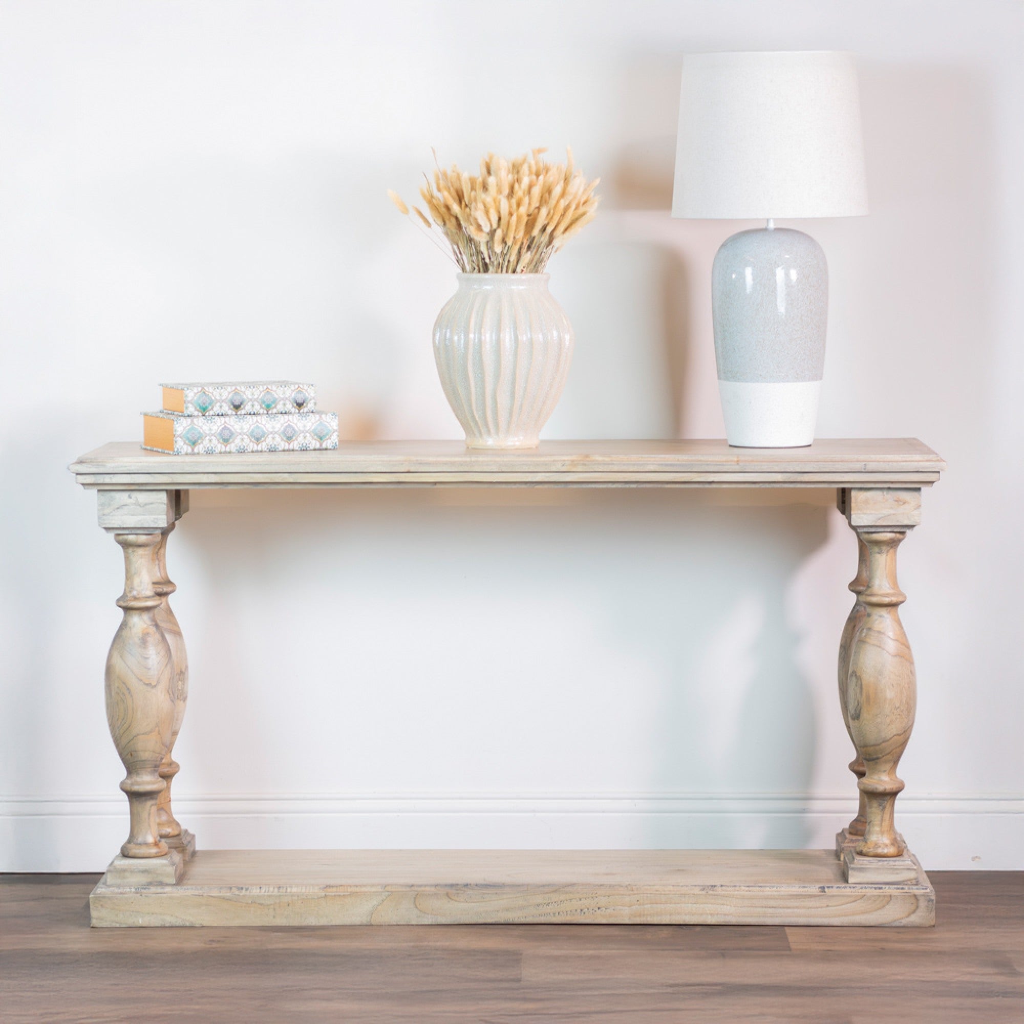 Marwood Pillar Console Table 150CM