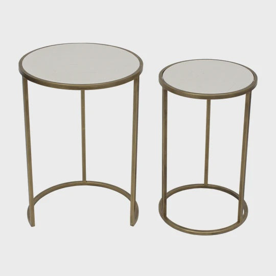 Arlo Nested Tables, White