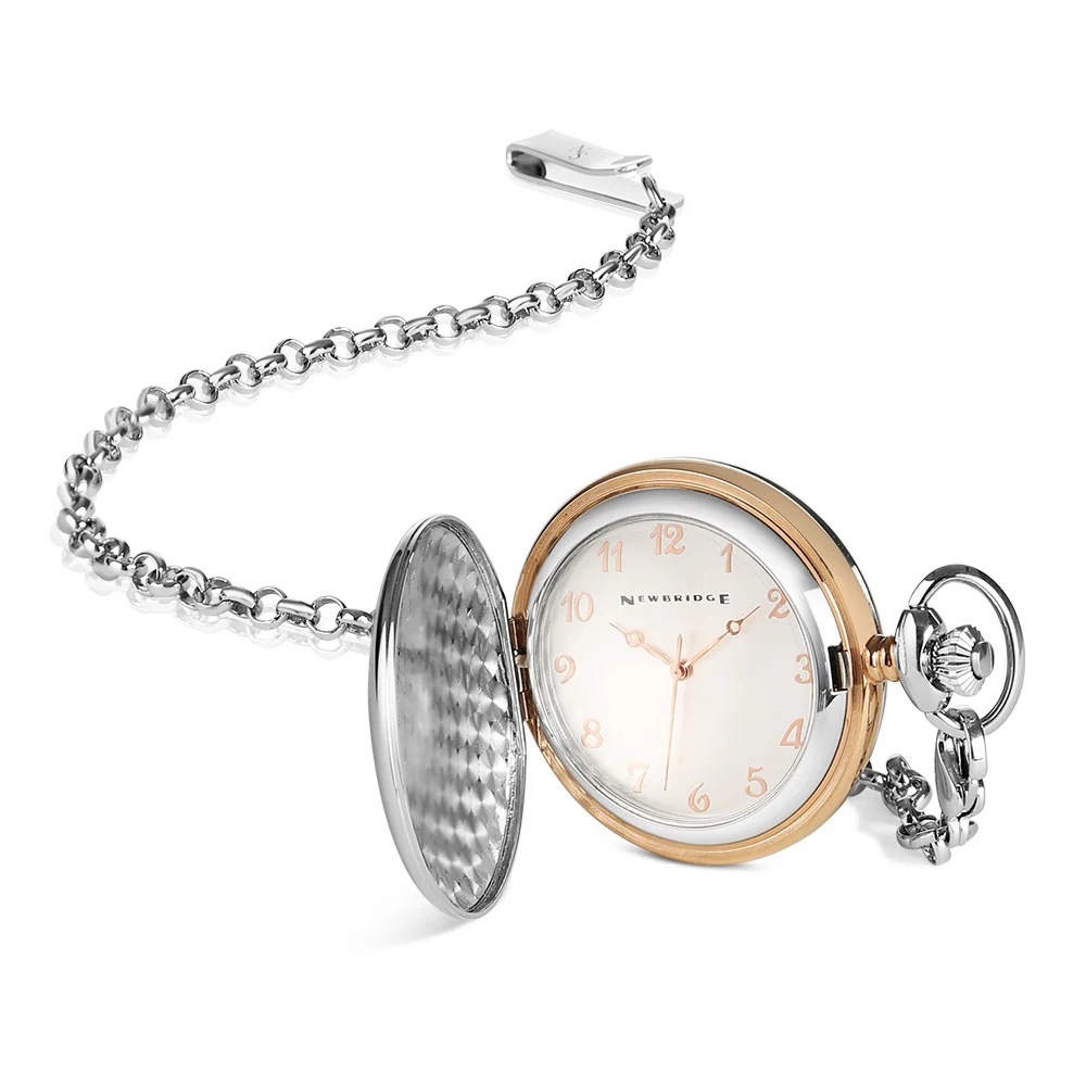 Two Tone Pocket Watch