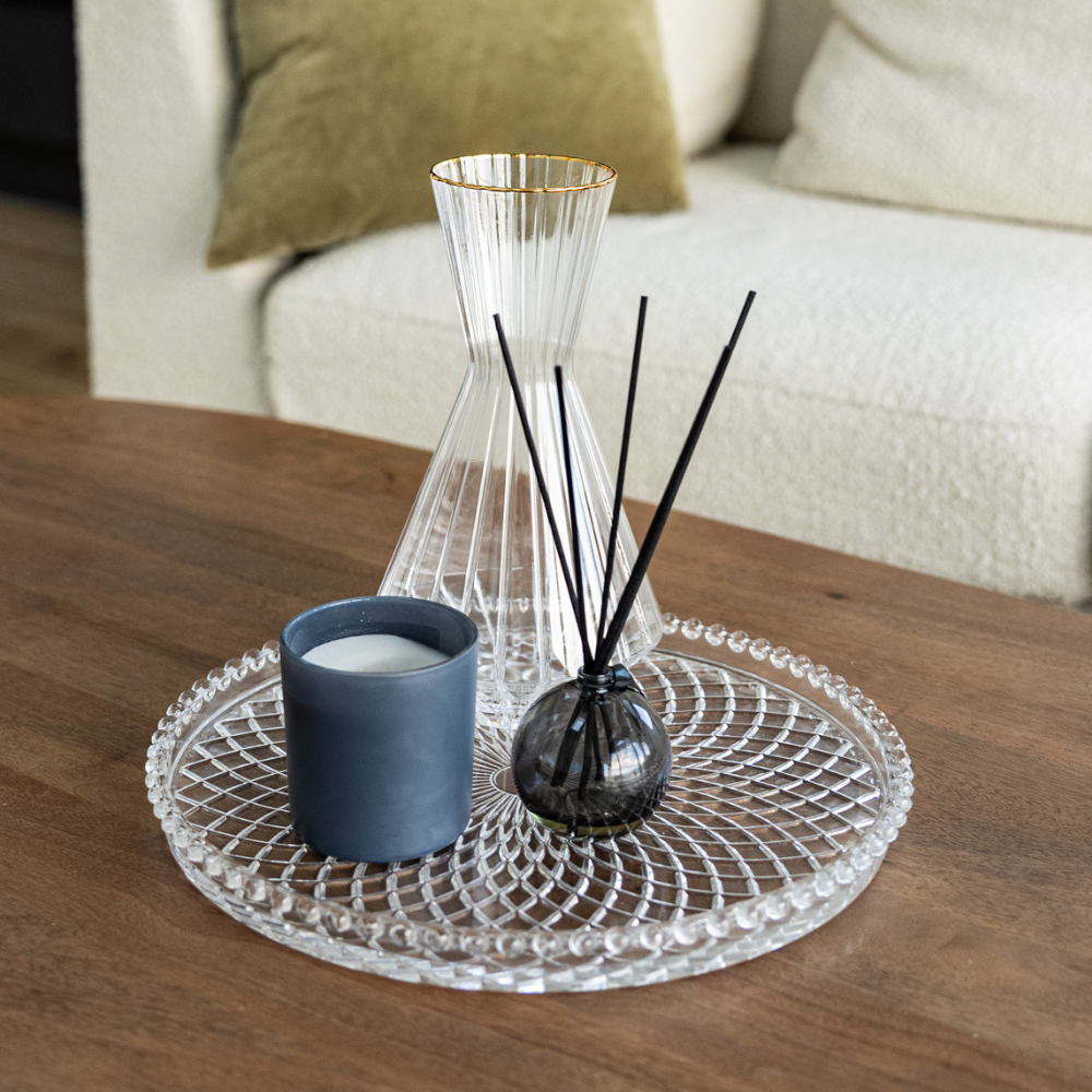 Muckross Round Beaded Tray