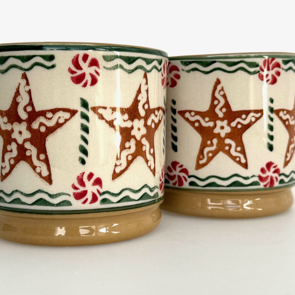 Large Mug Gingerbread Star 2024