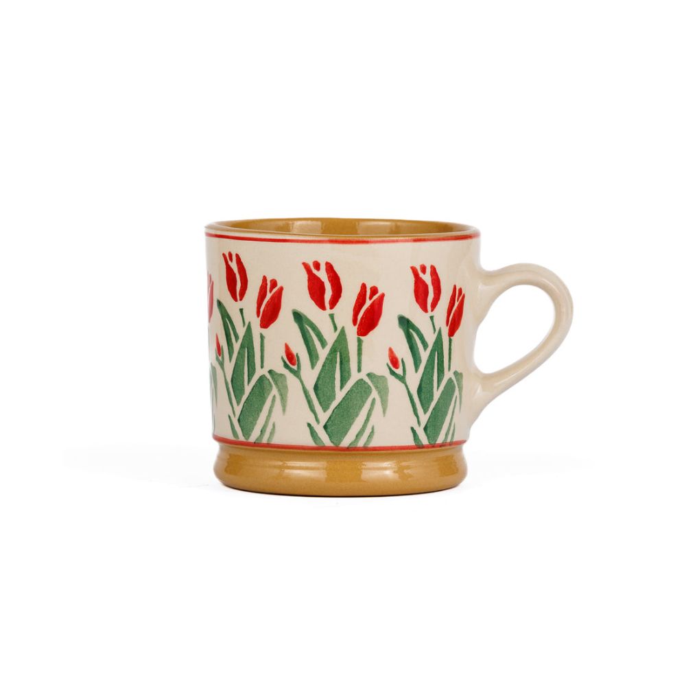 Large Mug Red Blooms