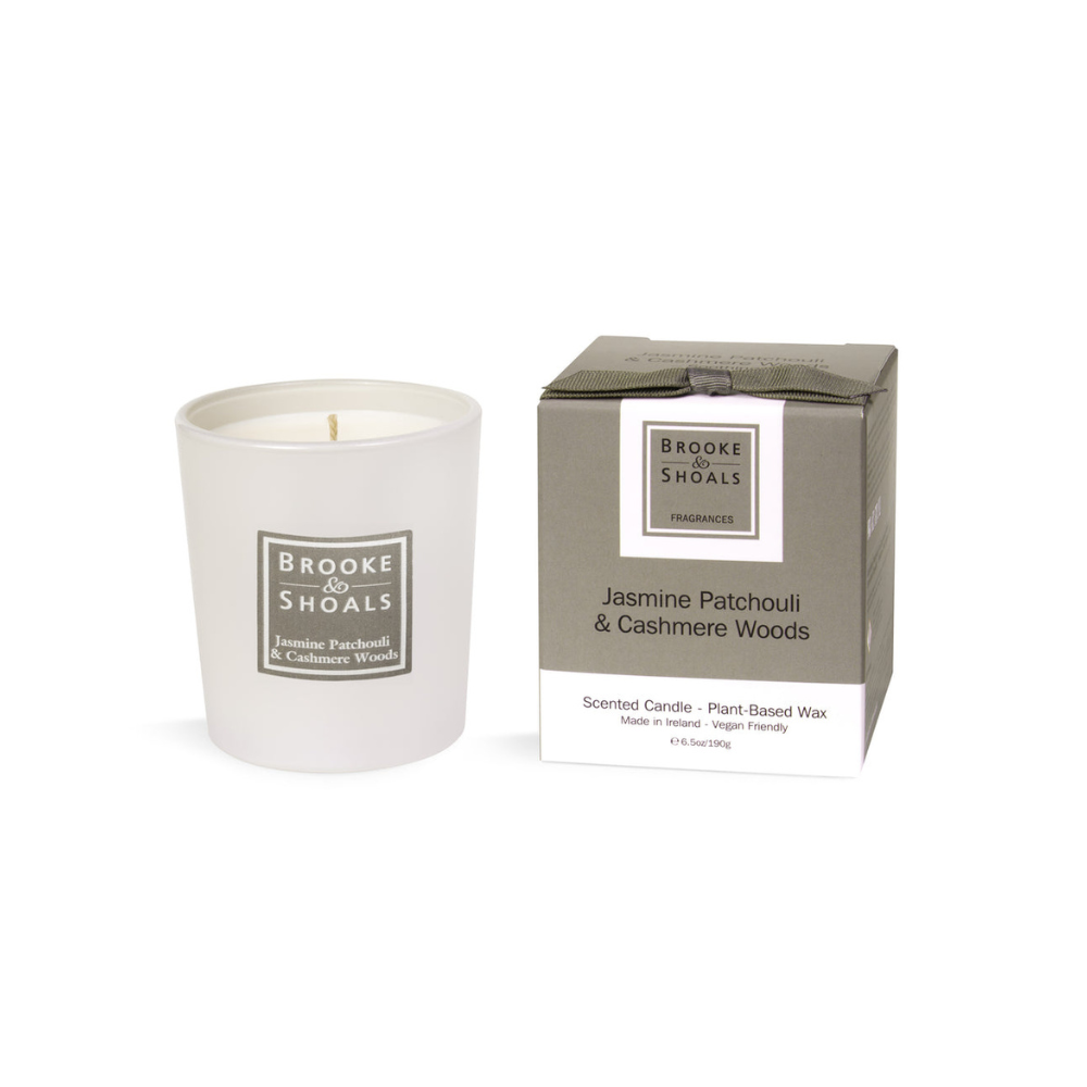 Jasmine Patchouli & Cashmere Wood Candle