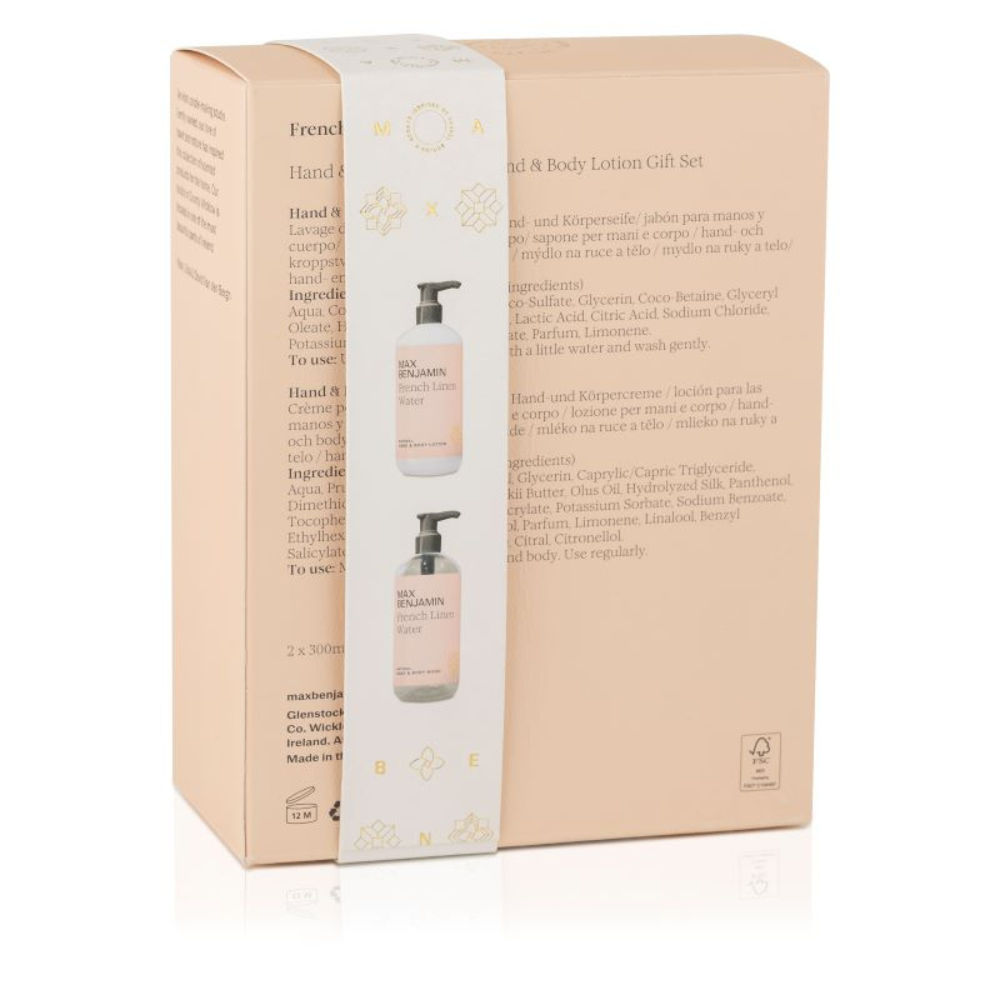 French Linen Water Hand & Soap Gift Set