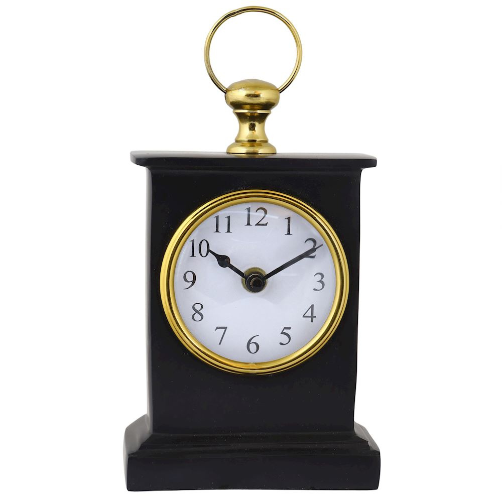 Black & Brass Carriage Clock
