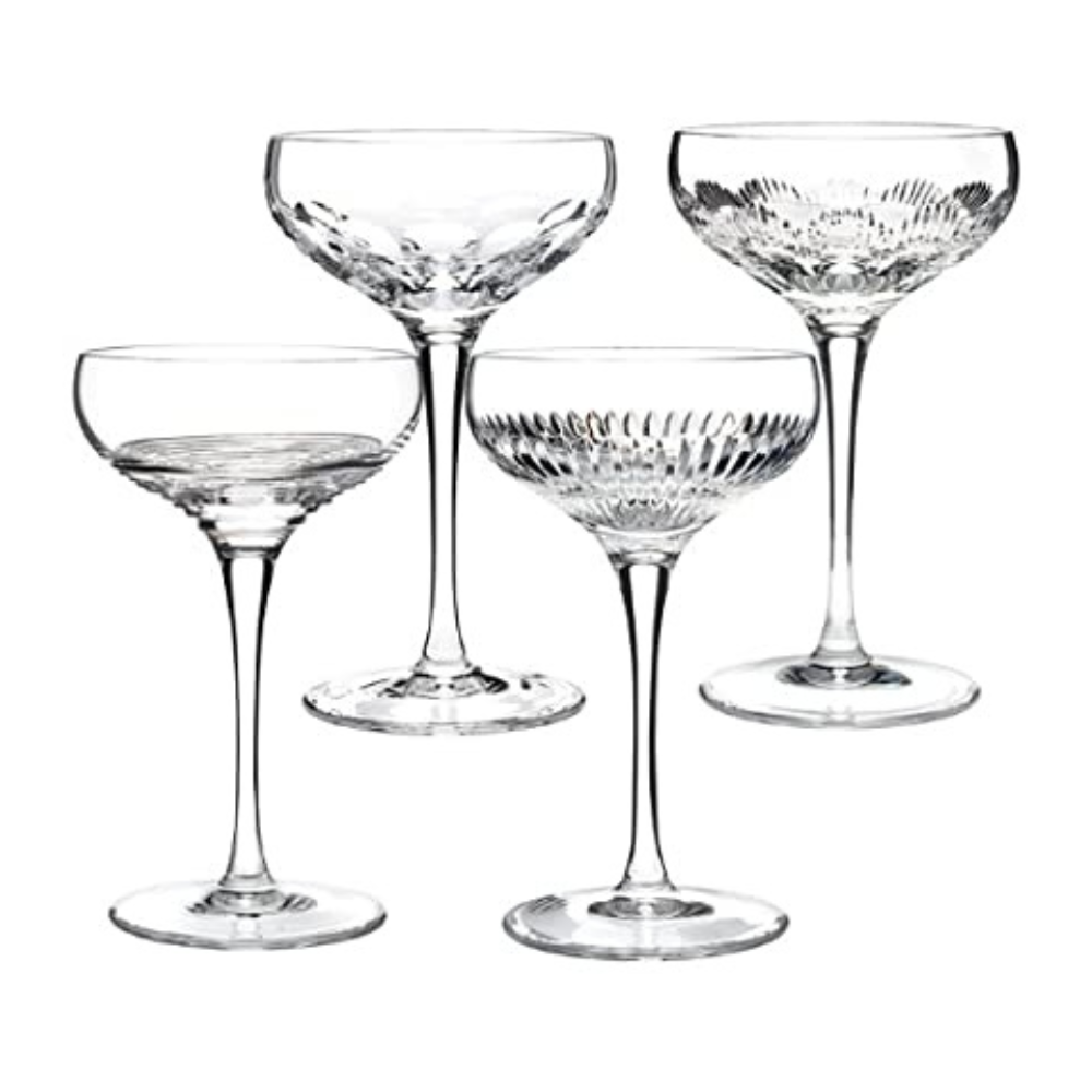 Mixology Set of 4 Champagne Glasses