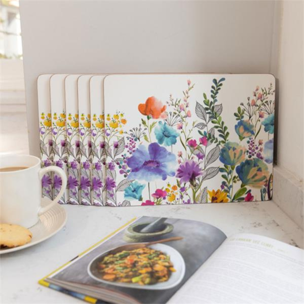 Meadow Floral Placemats x6