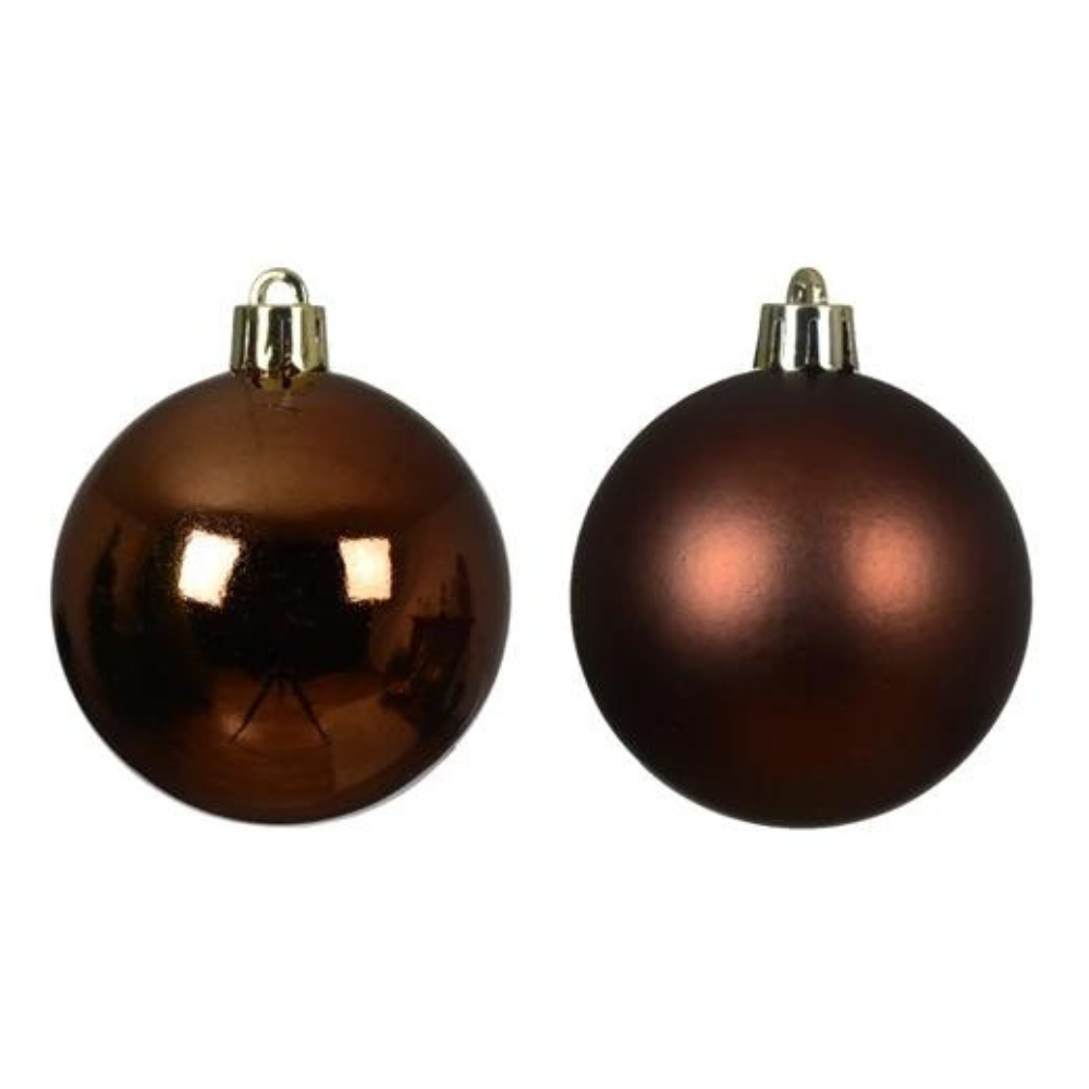 Expresso Shatterproof Mix Bauble Set