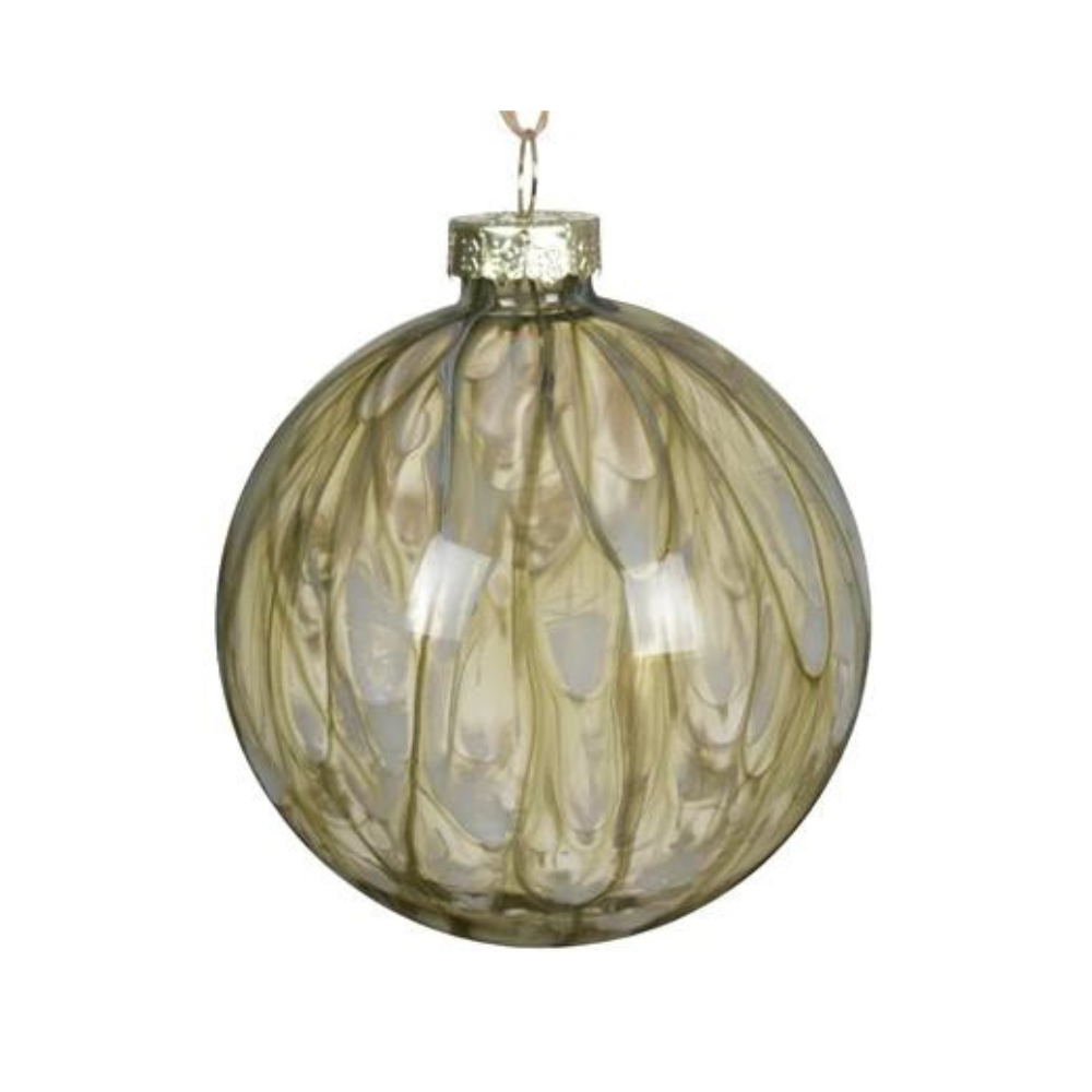 Colour Tinted Glass Bauble