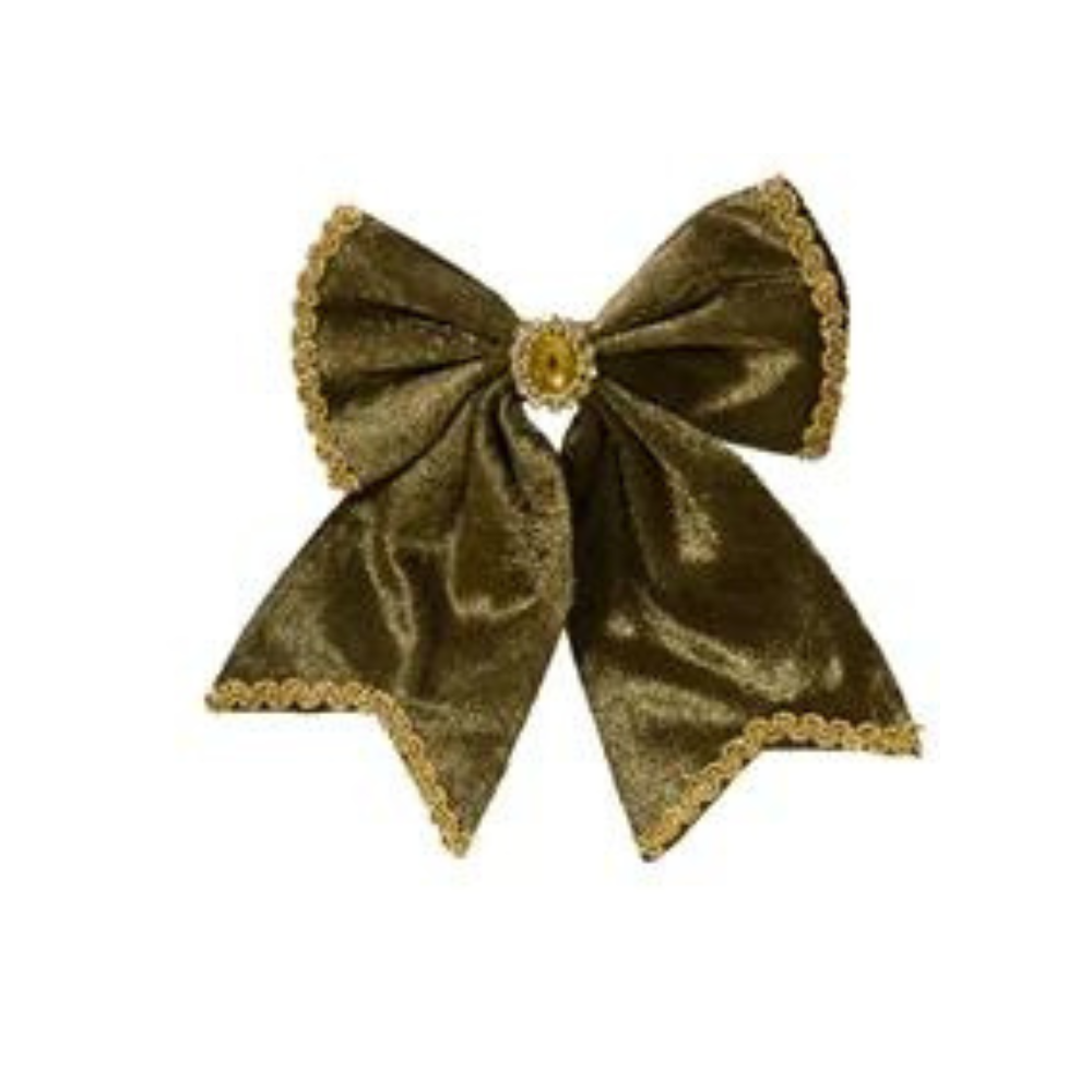 Velvet & Lace Bow