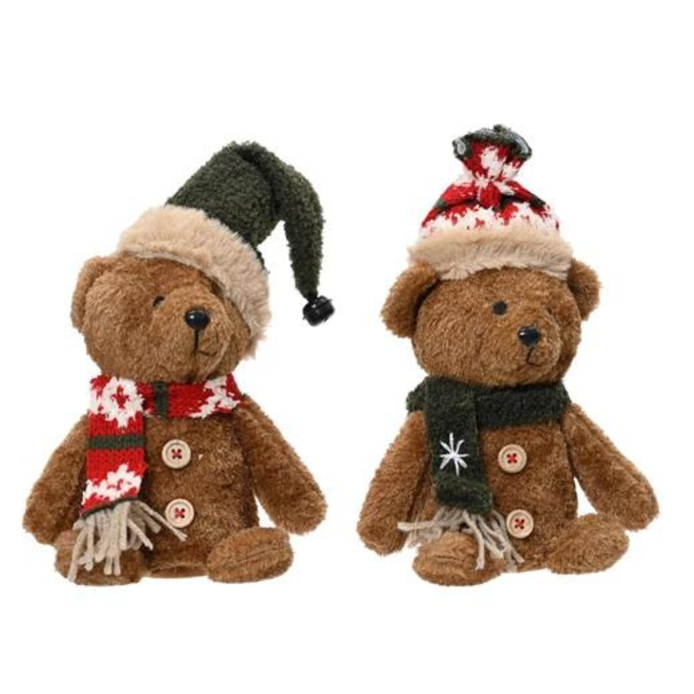 Soft Christmas Bear 23cm