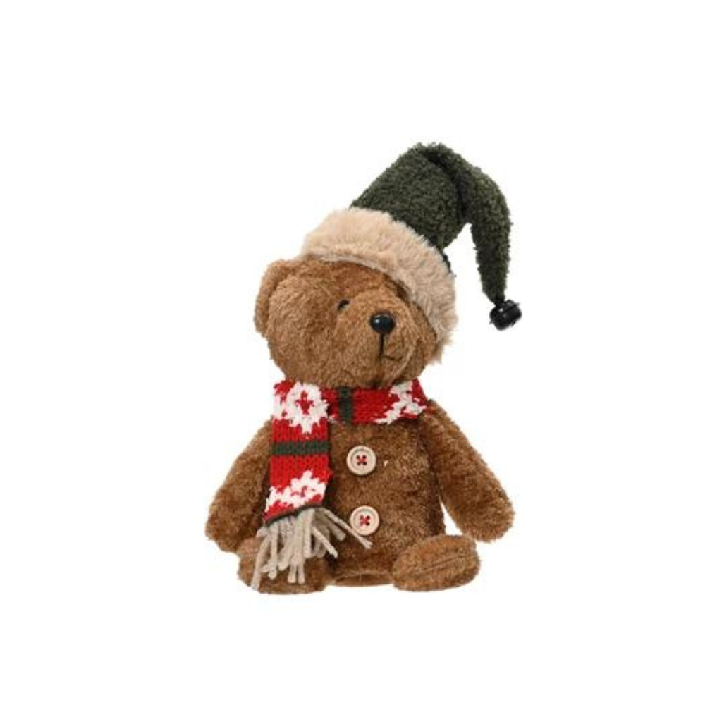 Soft Christmas Bear 23cm