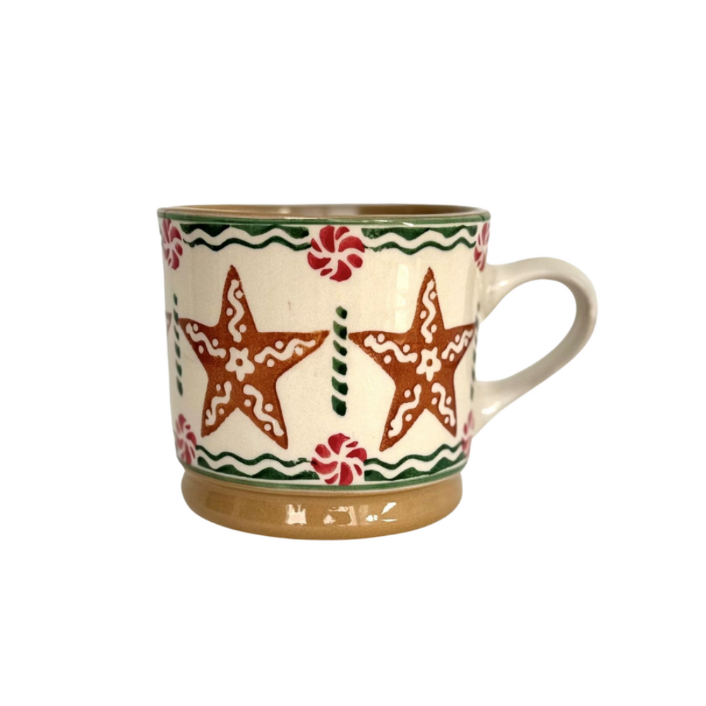 Large Mug Gingerbread Star 2024